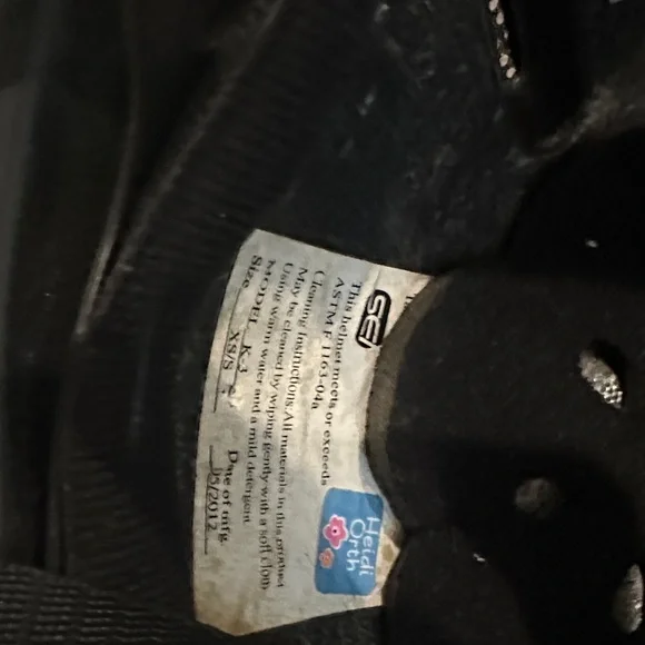 Aegis Devon-Aire Equestrian Riding Helmet Black Velvet Size XS/S - Picture 7 of 10